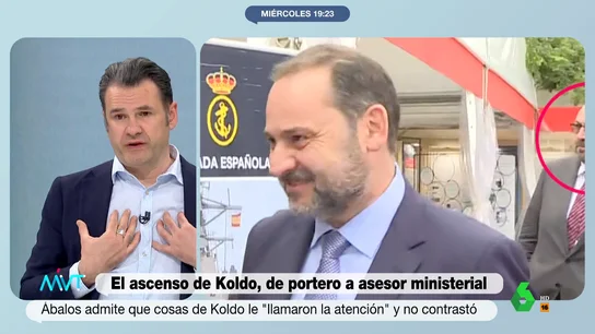 Iñaki López, sobre las tres incapacidades en la familia de Koldo: "Esto es como la lotería de Fabra" Iñaki López, sobre las tres incapacidades en la familia de Koldo: "Esto es como la lotería de Fabra"