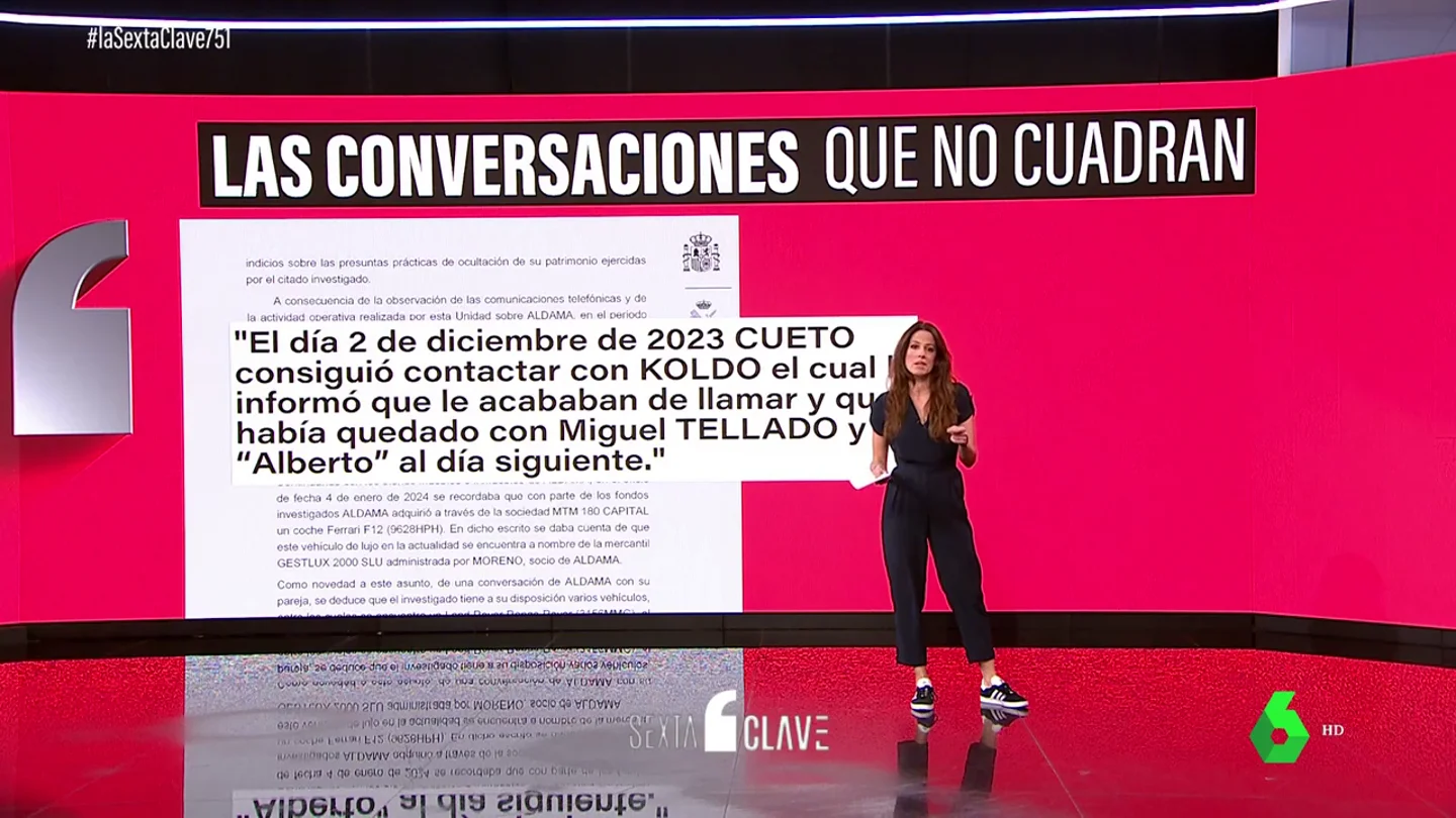 Las conversaciones que no encajan del 'caso Koldo': hablan de una reunión 'imposible' entre Koldo y Miguel Tellado Las conversaciones que no encajan del 'caso Koldo': hablan de una reunión 'imposible' entre Koldo y Miguel Tellado