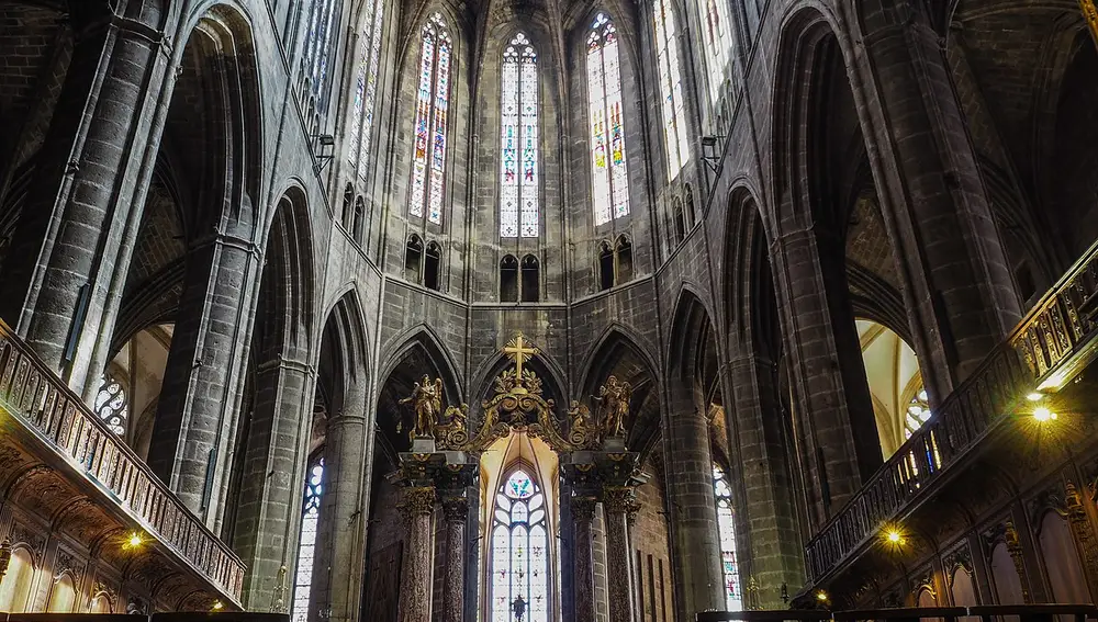 Interior de la Catedral de Narbona