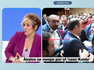 Cristina Pardo responde a Ábalos tras decir que no le han dejado &quot;solo&quot;