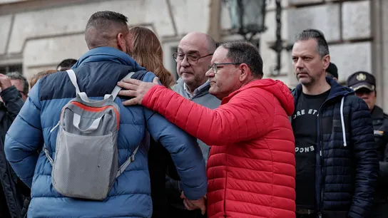 Imagen de archivo de Julián, el conserje del edificio incendiado en Valencia. Imagen de archivo de Julián, el conserje del edificio incendiado en Valencia.