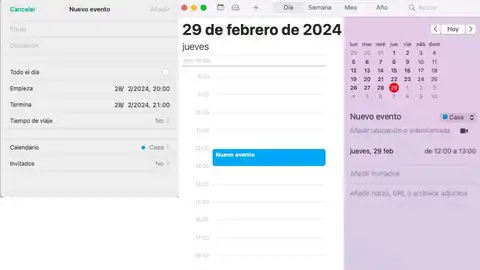 Nuevo evento añadido en el calendario desde WhatsApp Nuevo evento añadido en el calendario desde WhatsApp