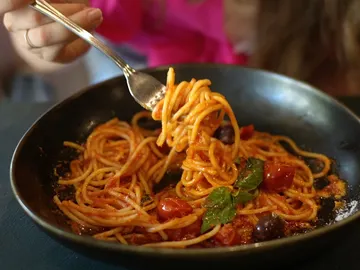 Plato de pasta Plato de pasta