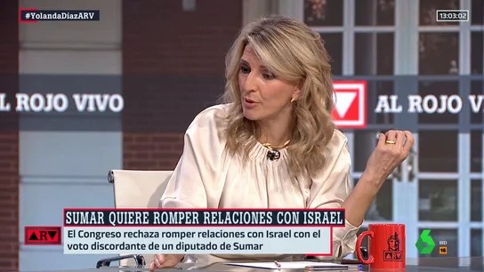 Yolanda Díaz detalla su próximo viaje a Gaza: "Ya está bien, están matando a niños. Es insoportable" Yolanda Díaz detalla su próximo viaje a Gaza: "Ya está bien, están matando a niños. Es insoportable"