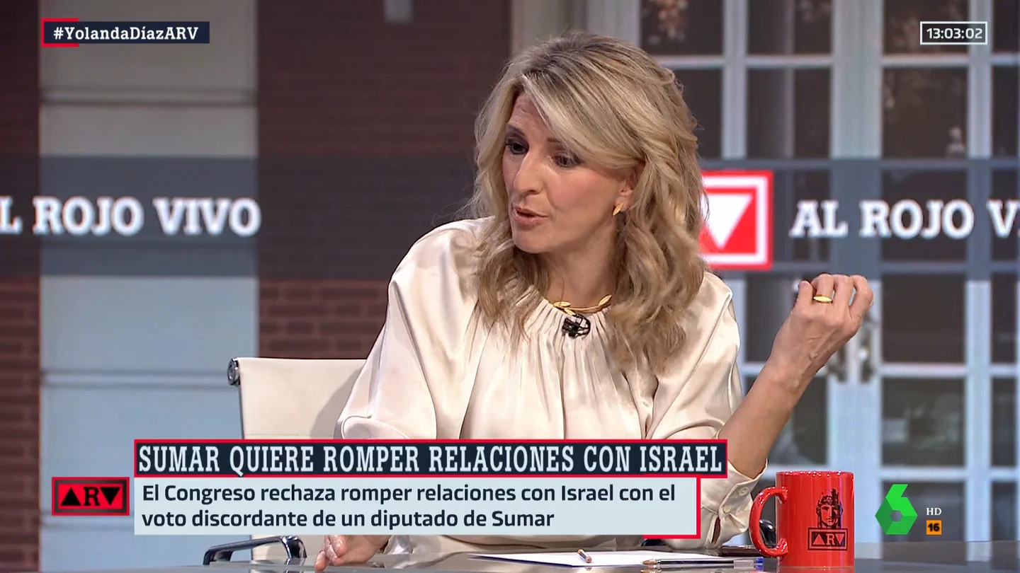 Yolanda Díaz detalla su próximo viaje a Gaza: "Ya está bien, están matando a niños. Es insoportable" Yolanda Díaz detalla su próximo viaje a Gaza: "Ya está bien, están matando a niños. Es insoportable"
