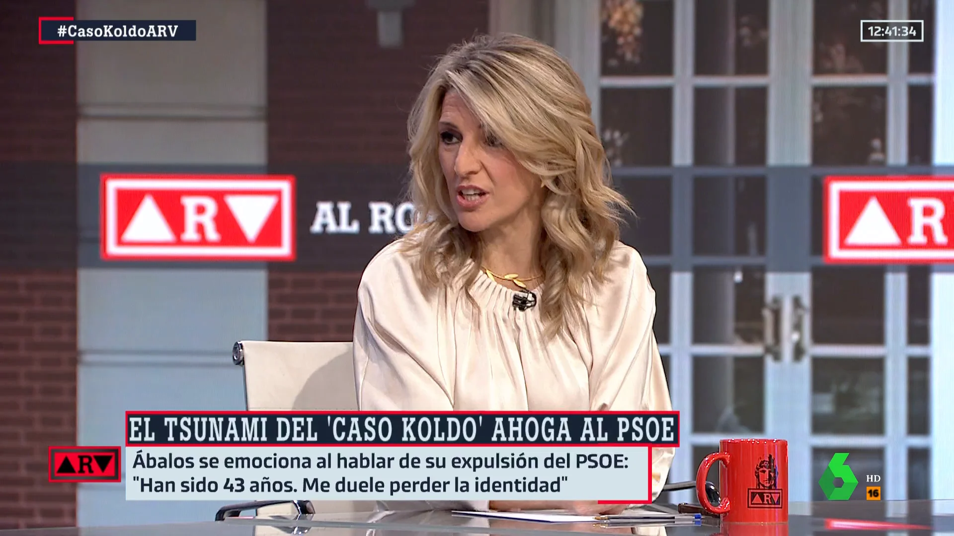 Entrevista a Yolanda Díaz en ARV