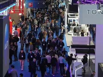 Los pasillos del MWC 2024 Los pasillos del MWC 2024