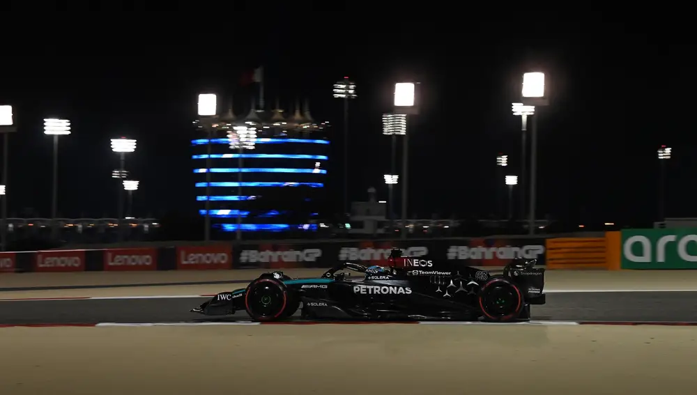 Mercedes se quedó a las puertas del podio con Russell