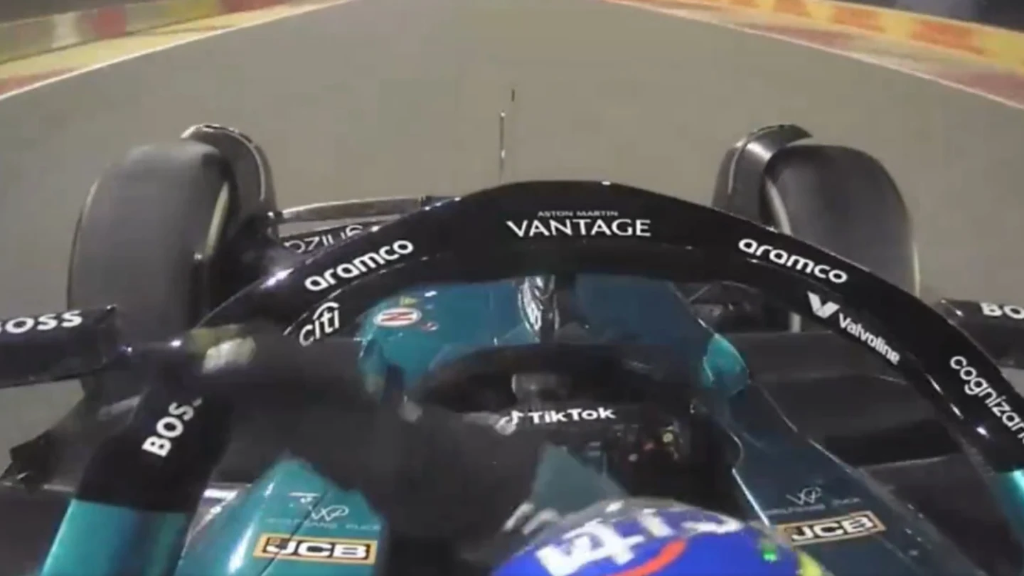 Fernando Alonso enfadado Fernando Alonso enfadado