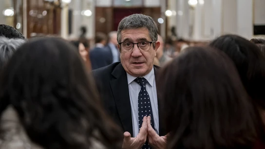 El portavoz del PSOE en el Congreso, Patxi López El portavoz del PSOE en el Congreso, Patxi López
