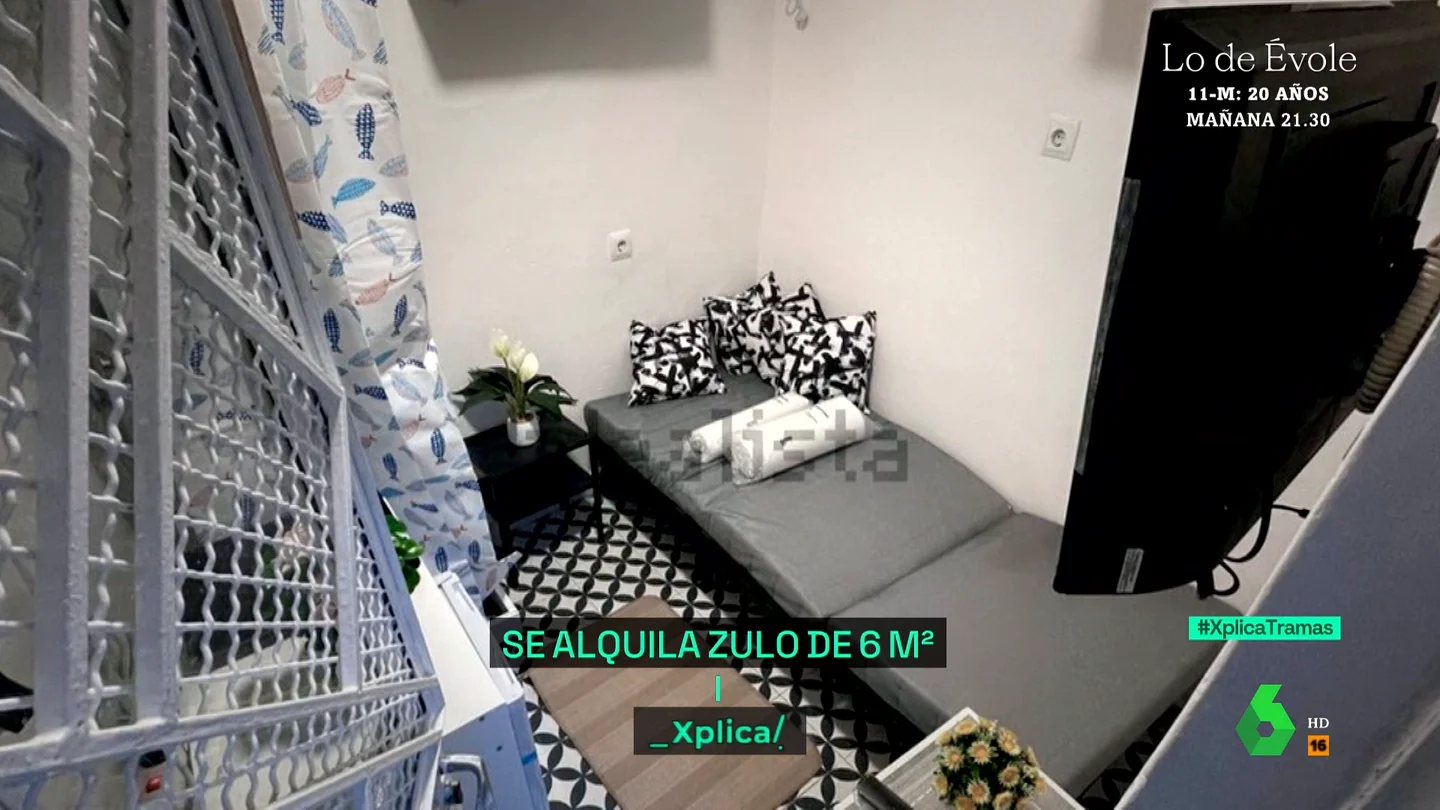 Sexta Xplica Visitamos el piso de 400 euros por 8 metros cuadrados en Madrid Sexta Xplica Visitamos el piso de 400 euros por 8 metros cuadrados en Madrid