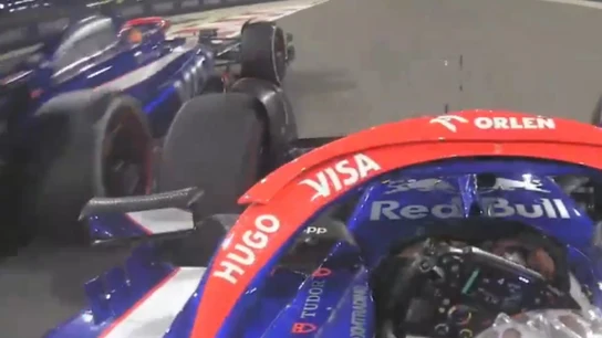Daniel Ricciardo y Yuki Tsunoda Daniel Ricciardo y Yuki Tsunoda