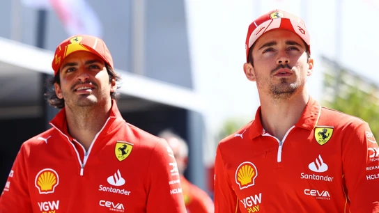 Carlos Sainz y Charles Leclerc Carlos Sainz y Charles Leclerc