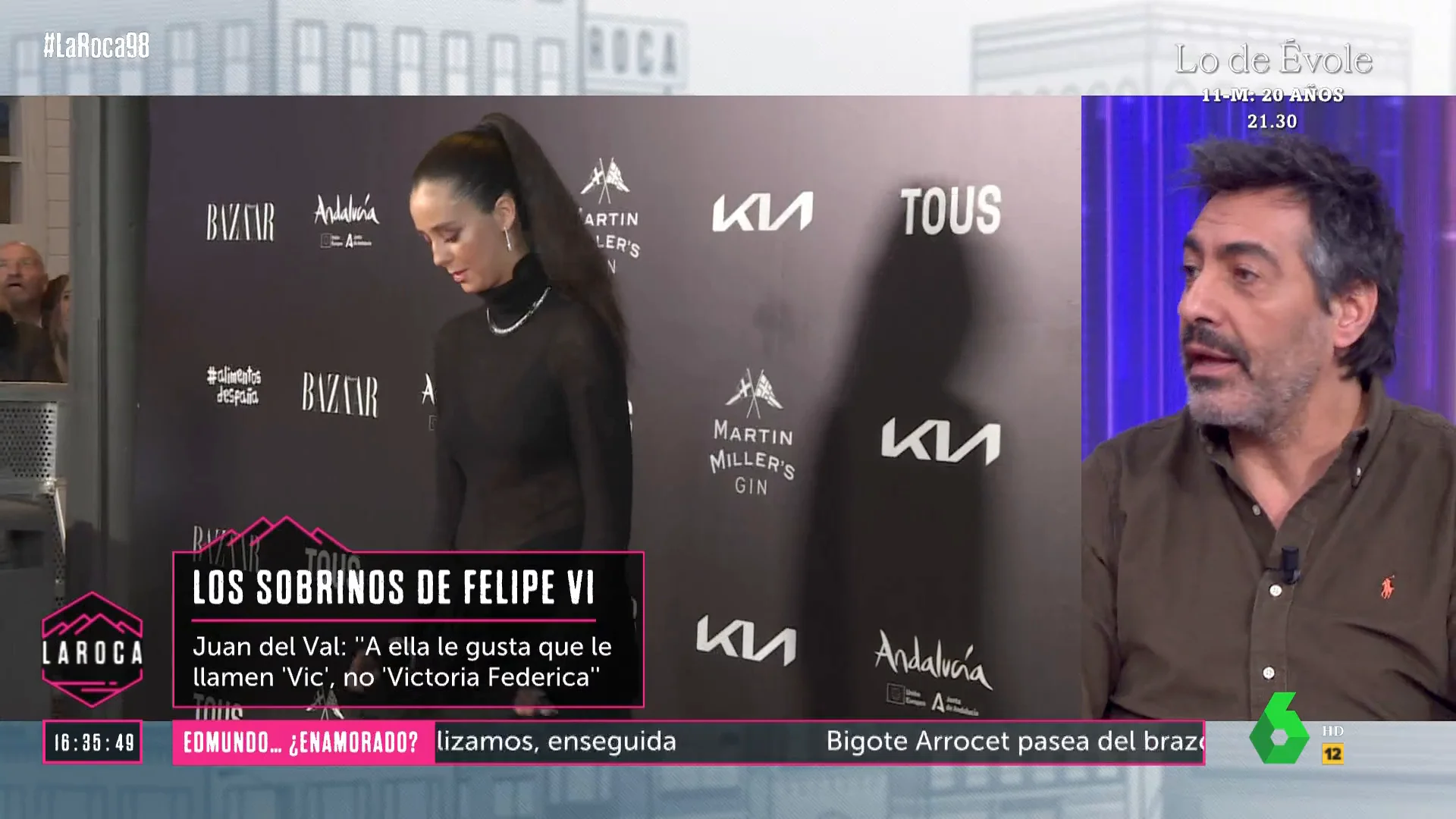 Juan del Val, sobre Victoria Federica 