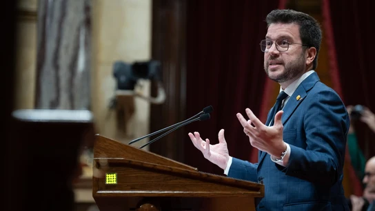 Aragonès pide acelerar los trámites para aprobar la ley de amnistía Aragonès pide acelerar los trámites para aprobar la ley de amnistía