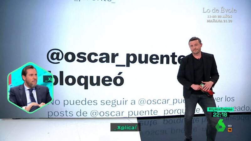 Óscar Puente, sobre Twitter 