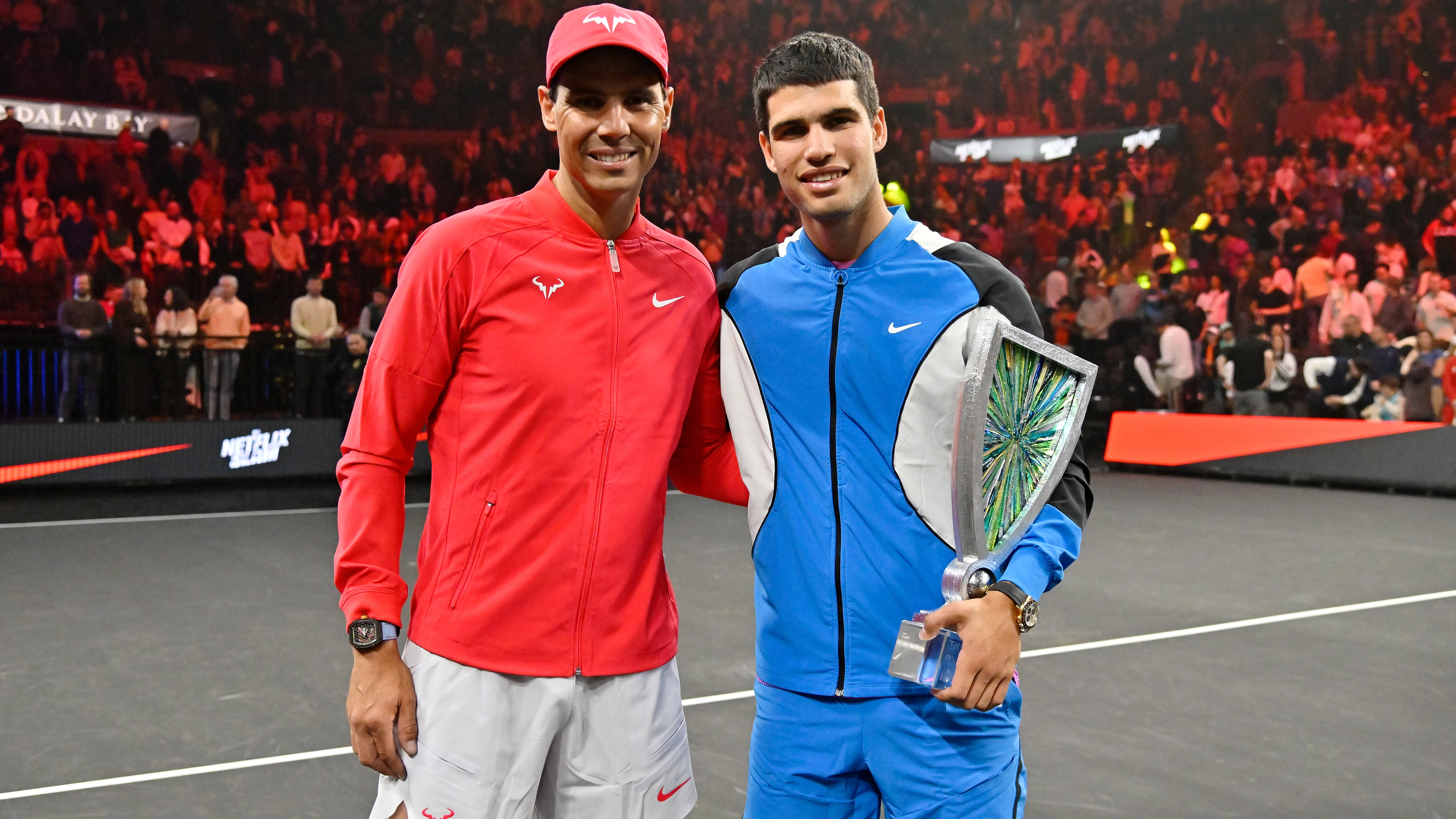 Rafa Nadal y Carlos Alcaraz