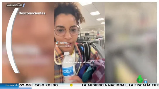 El truco para pasar el agua por el control de los aeropuertos El truco para pasar el agua por el control de los aeropuertos