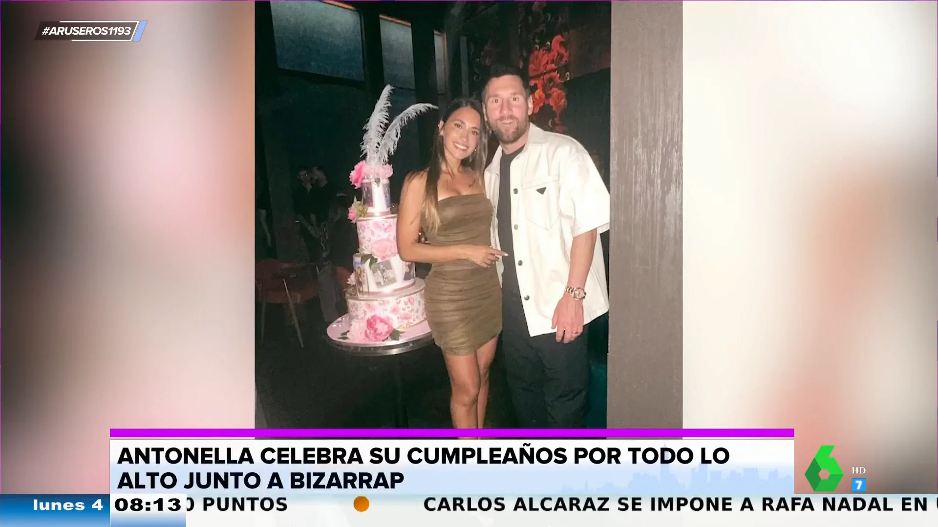 antonellaAntonela Rocuzzo celebra su cumpleaños por todo lo alto con Leo Messi y Bizarrap