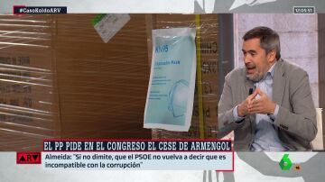 Carlos Cué, a Almeida: "¿De verdad está pidiendo que dimita Armengol cuando al Ayuntamiento de Madrid le estafaron 7 millones de euros en mascarillas?"