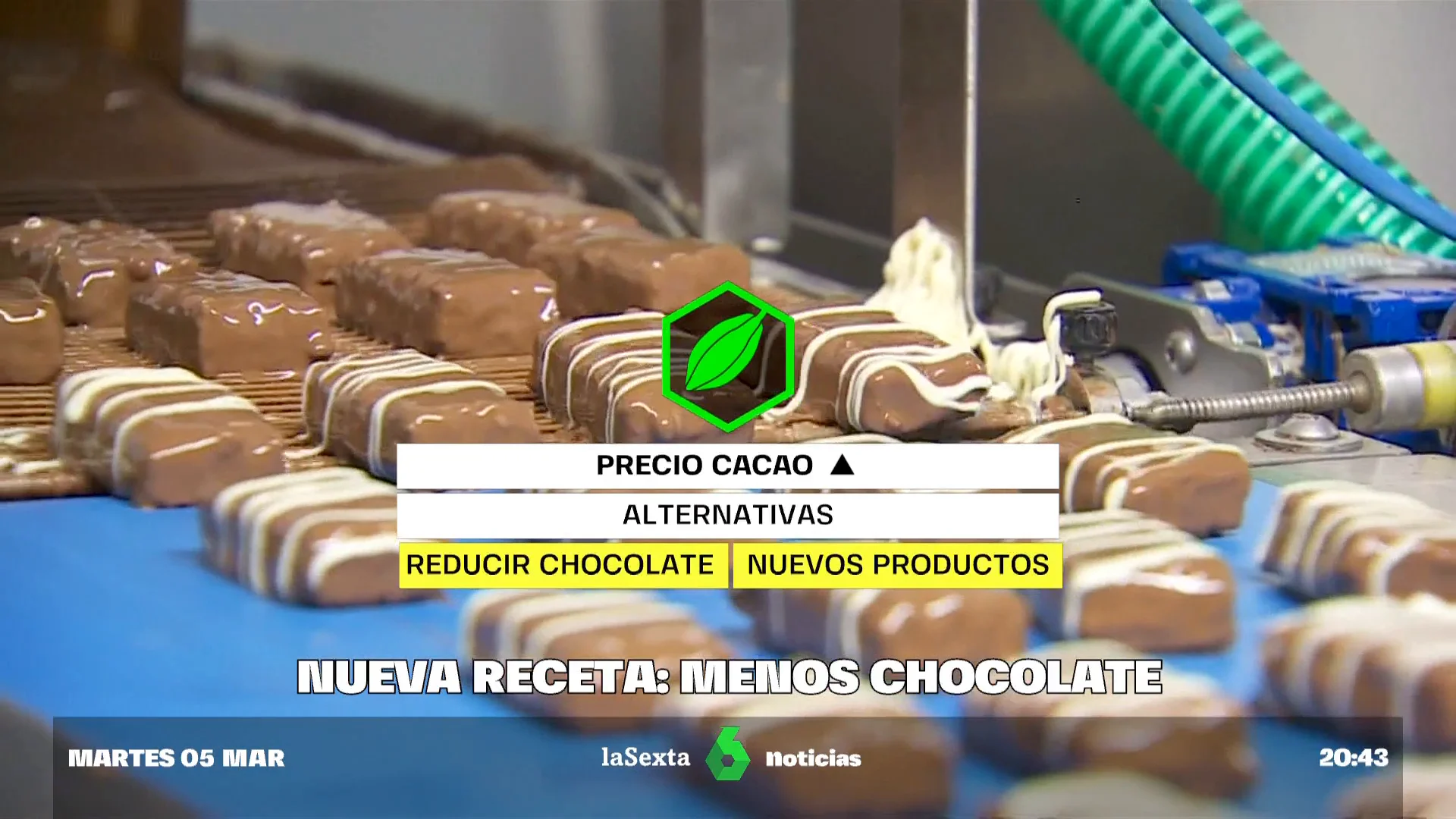 reduflacion chocolate