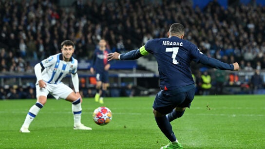 Gol de Kylian Mbapp&eacute; contra la Real Sociedad
