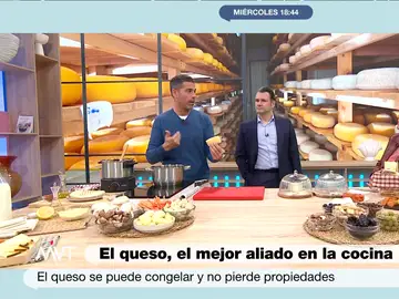 Pablo Ojeda explica por qué el queso curado o viejo es mejor para los intolerantes a la lactosa