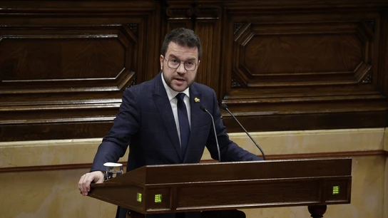 Imagen de archivo de Pere Aragonés. Imagen de archivo de Pere Aragonés.