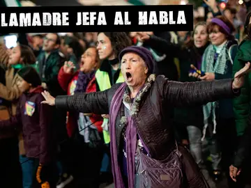 Manifestación contra la violencia hacia las mujeres del pasado noviembre de 2023, en Madrid .