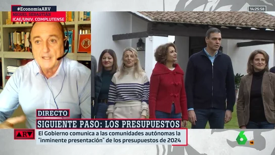 El análisis de Miguel Sebastián sobre los Presupuestos: "Deberían centrarse en aprobar los de 2025" El análisis de Miguel Sebastián sobre los Presupuestos: "Deberían centrarse en aprobar los de 2025"