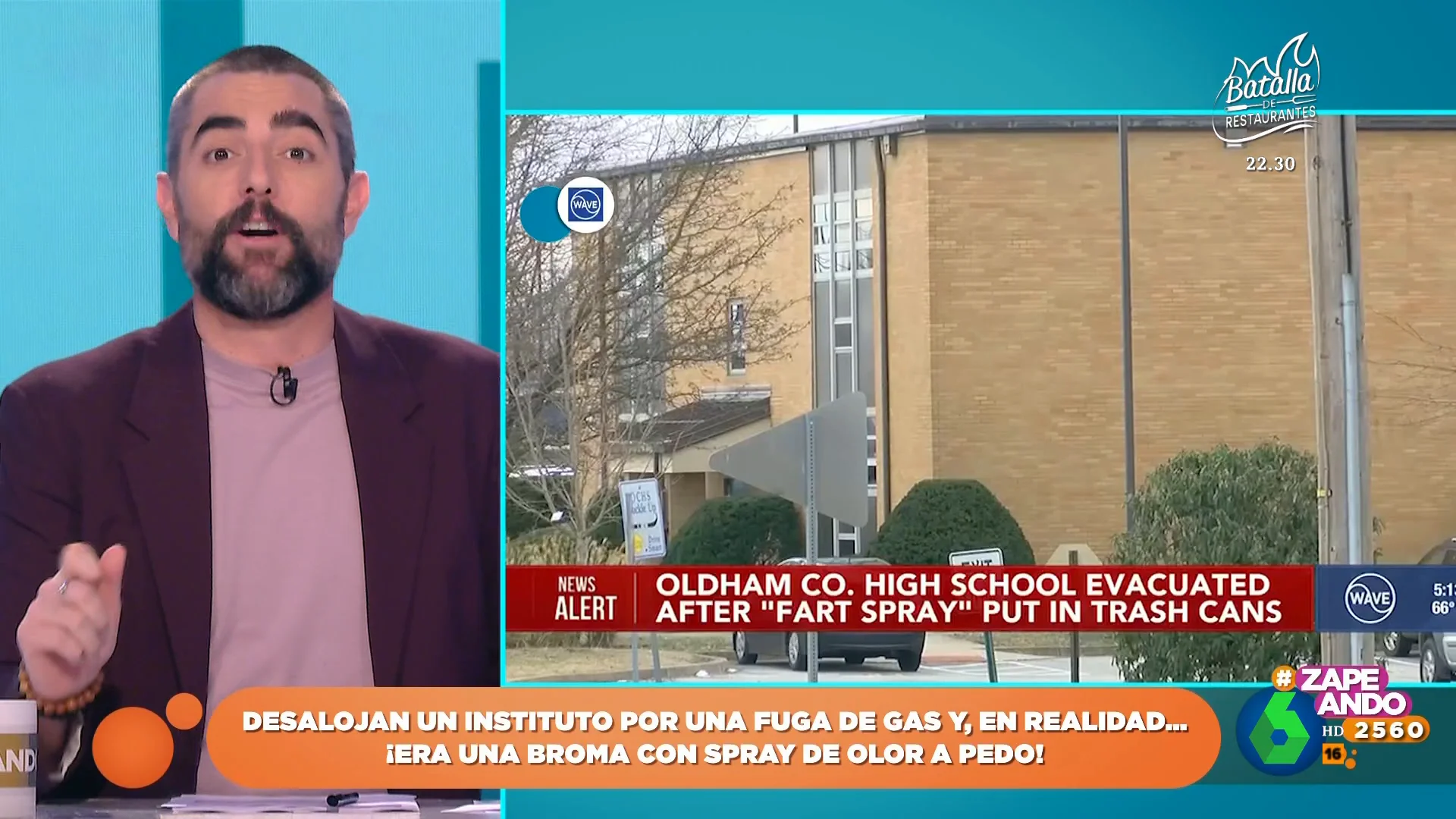 La broma que provoca el desalojo de un instituto en Kentucky alarmados por un fuerte olor a gas