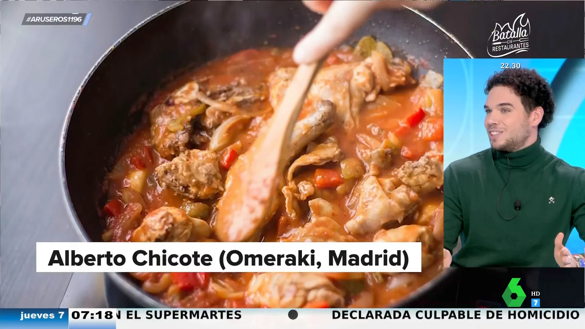 ¿Cuál sería la última comida de Alberto Chicote si supiera que el mundo se va a acabar? ¿Y la de Begoña Rodrigo?