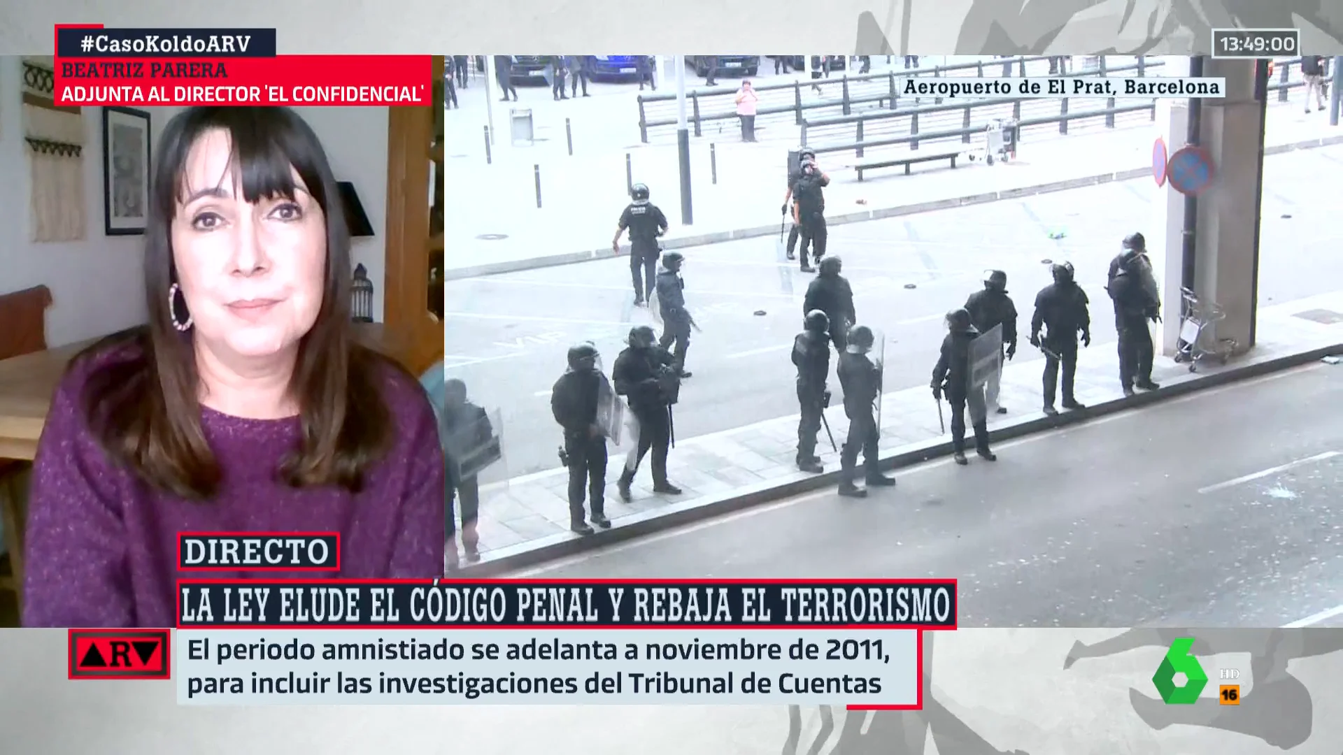 ¿Cómo queda el delito de terrorismo tras los cambios en la amnistía? Beatriz Parera responde