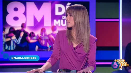 la importante reflexión de María Gómez a Dani Mateo por el 8M la importante reflexión de María Gómez a Dani Mateo por el 8M