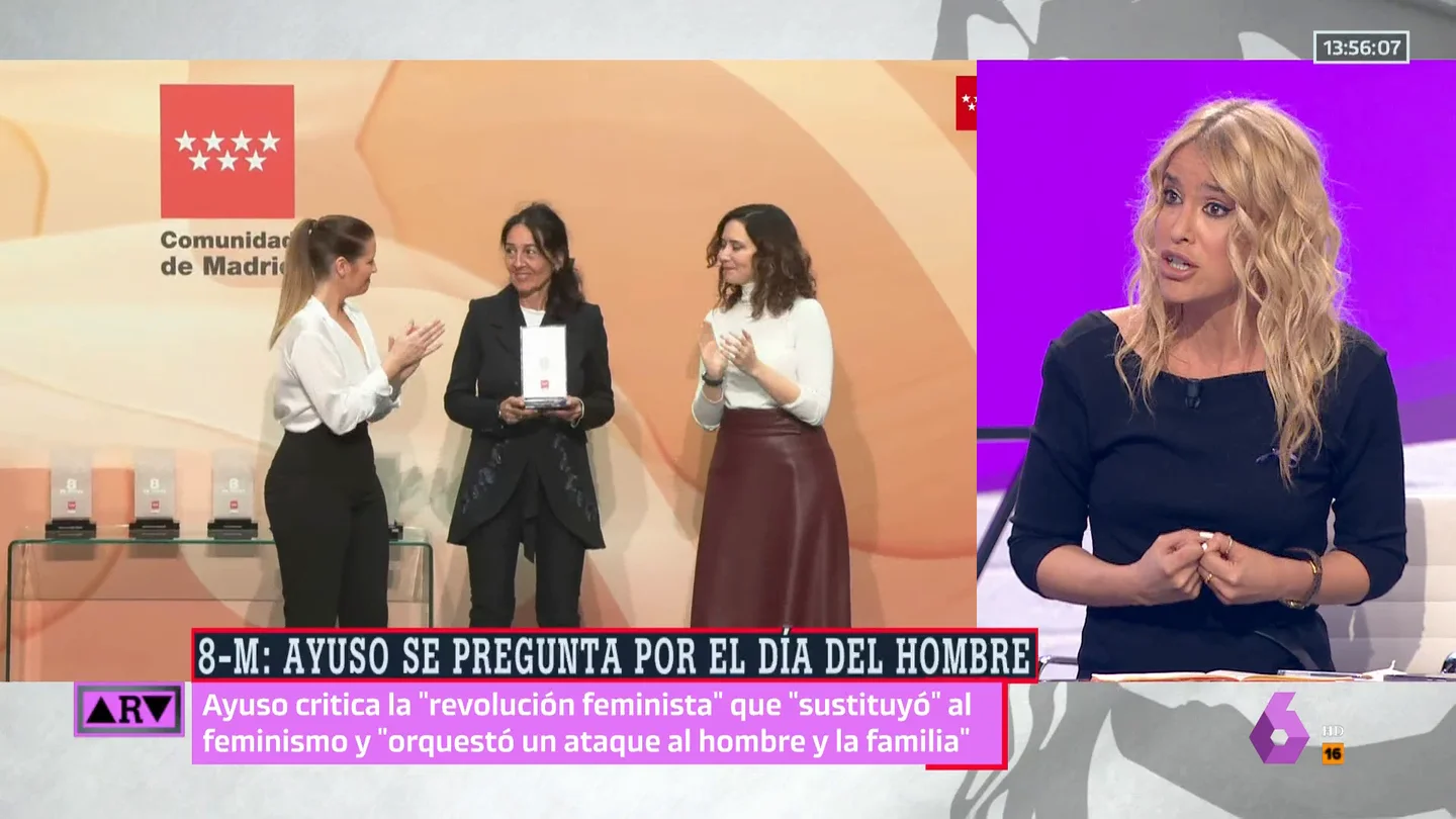 Los dardos de Afra Blanco a Ayuso Los dardos de Afra Blanco a Ayuso
