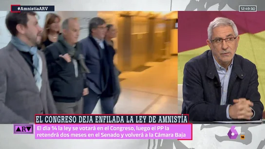 Gaspar Llamazares defiende que la amnistía es "constitucional": "Y así lo va a avalarlos tribunales y Europa" Gaspar Llamazares defiende que la amnistía es "constitucional": "Y así lo va a avalarlos tribunales y Europa"
