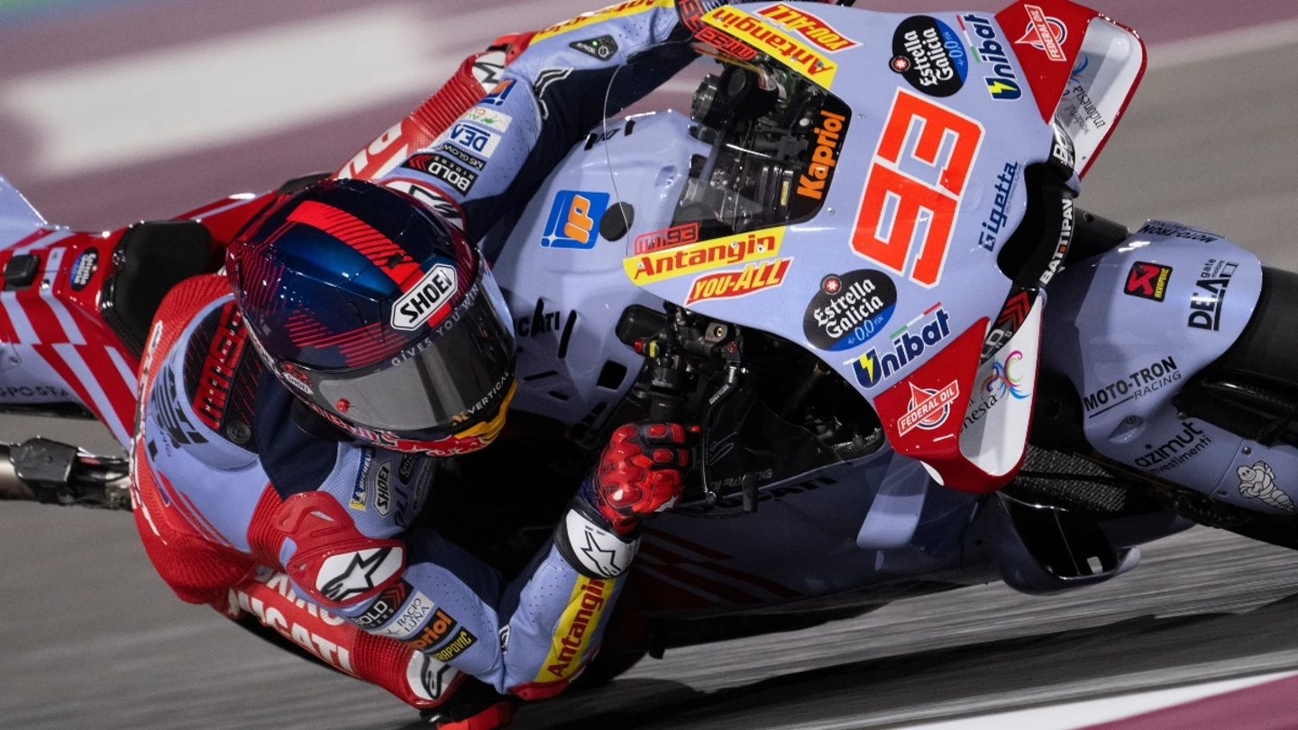 Marc Márquez, en Qatar Marc Márquez, en Qatar