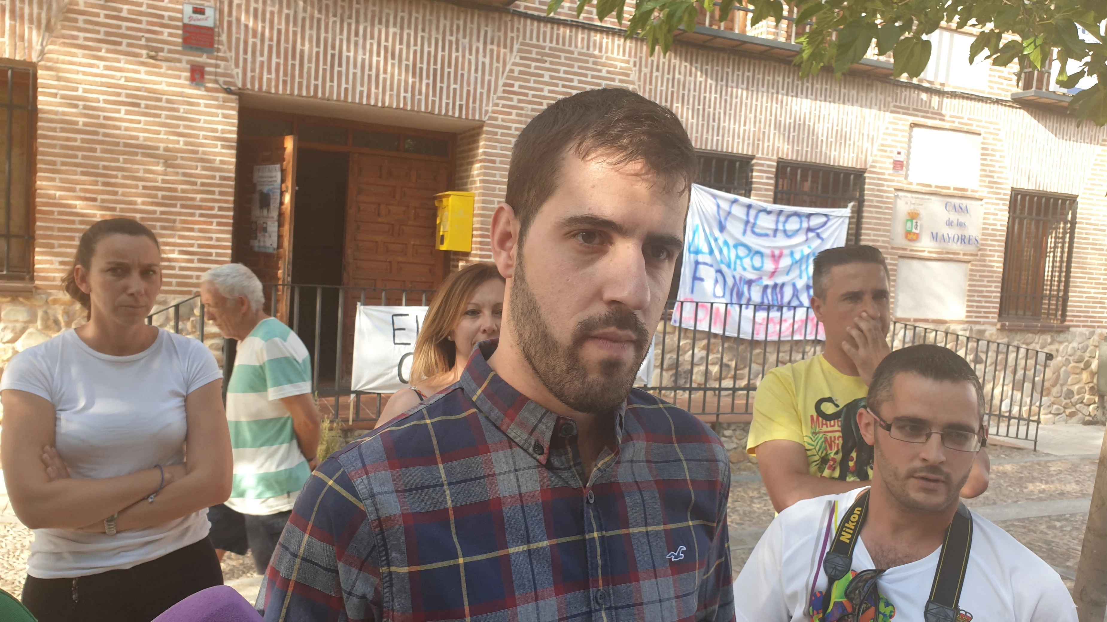 El alcalde de Fontanar, Víctor San Vidal.