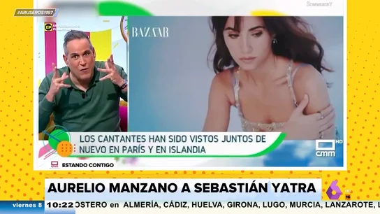 Aurelio Manzano, de la posible reconciliación de Aitana y Sebastián Yatra Aurelio Manzano, de la posible reconciliación de Aitana y Sebastián Yatra