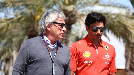 Carlos Sainz, con su padre Carlos Sainz, con su padre