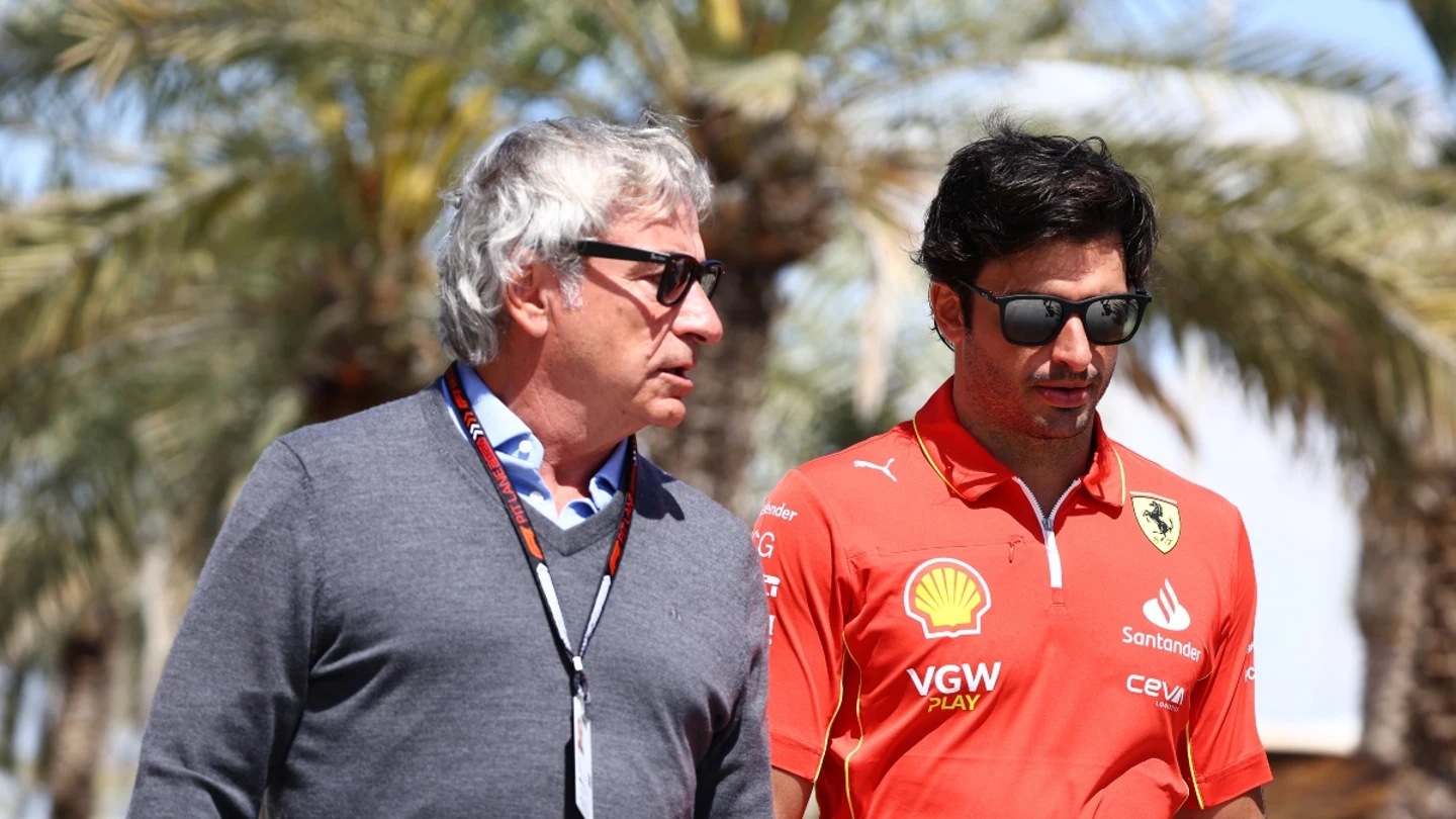 Carlos Sainz, con su padre Carlos Sainz, con su padre