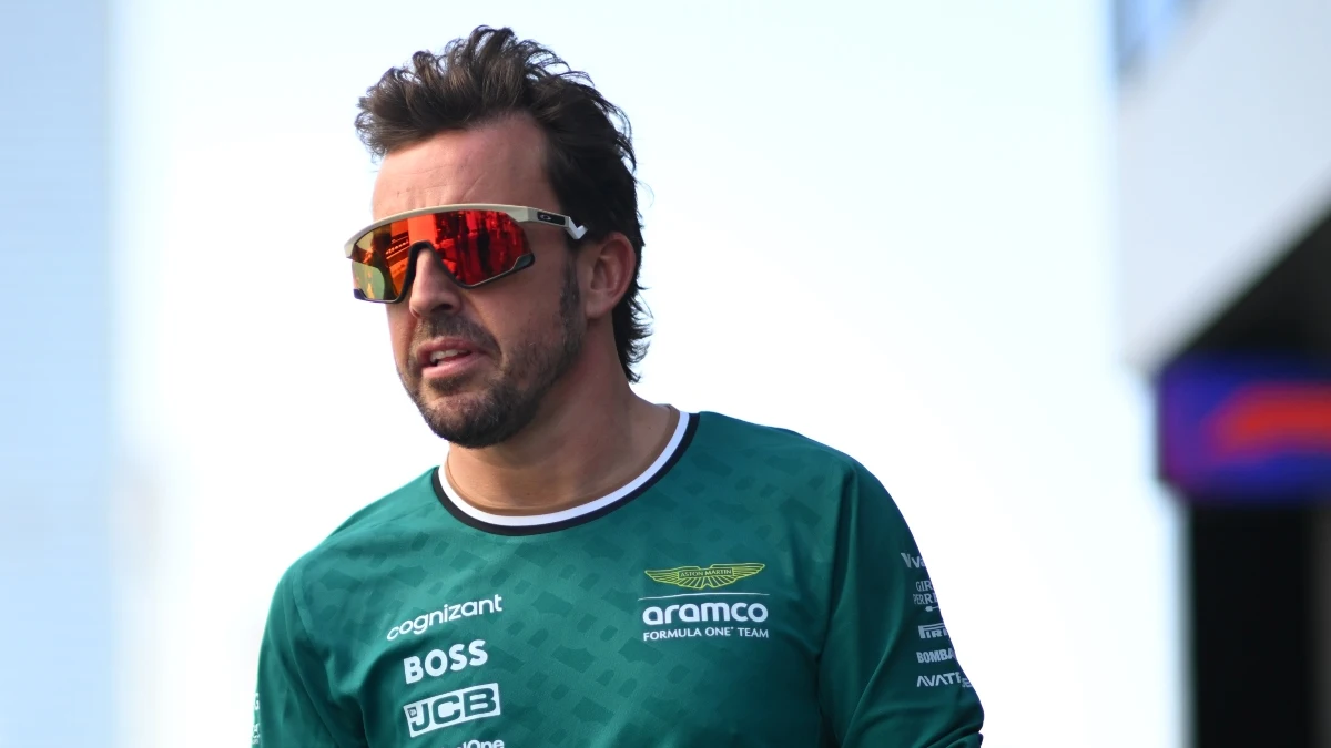 Fernando Alonso, piloto de Aston Martin