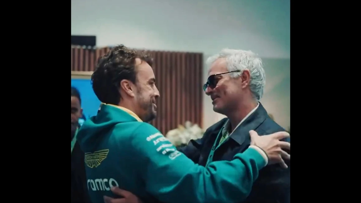 Fernando Alonso y José Mourinho