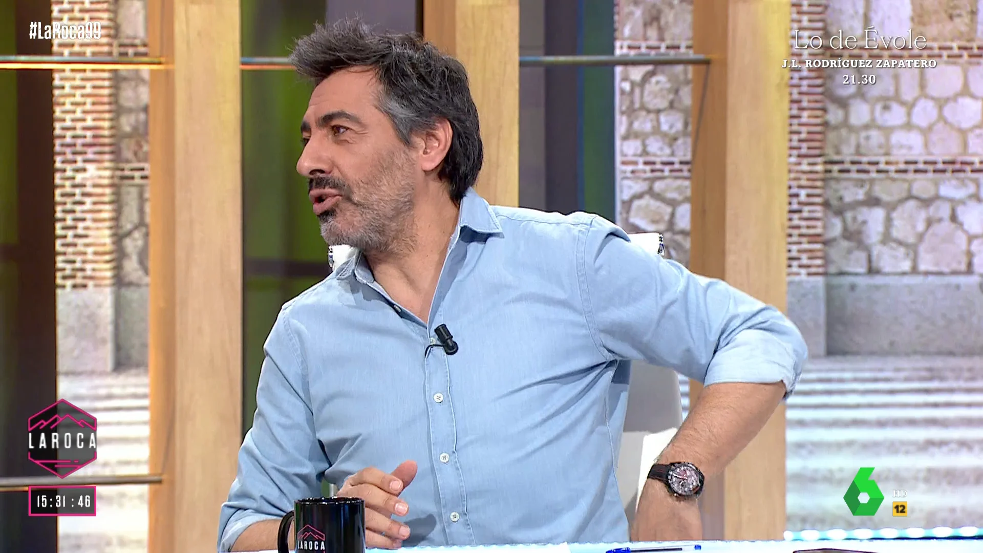 LA ROCA-Juan del Val habla del problema de salud que sufre: "No me puedo mover ni reír"