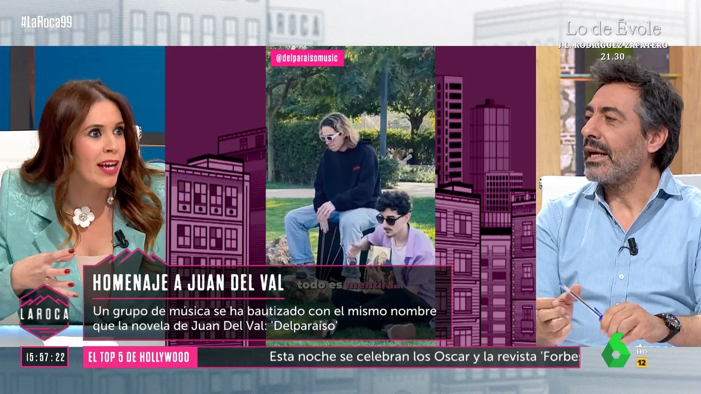 LA ROCA- Un grupo de música se llama con el mismo nombre de la novela de Juan del Val: Delparaís LA ROCA- Un grupo de música se llama con el mismo nombre de la novela de Juan del Val: Delparaís