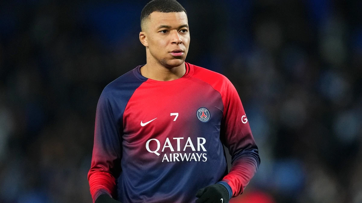 Kylian Mbappé, con el PSG