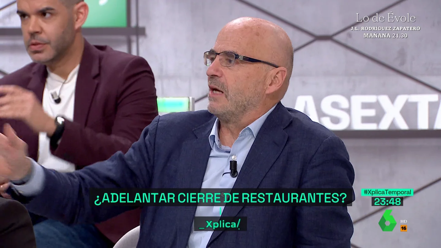 Javier Díaz-Giménez habla de los horarios de la hostelería Javier Díaz-Giménez habla de los horarios de la hostelería