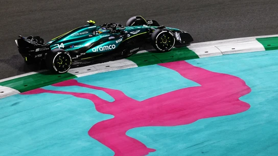 Fernando Alonso, en Jeddah Fernando Alonso, en Jeddah