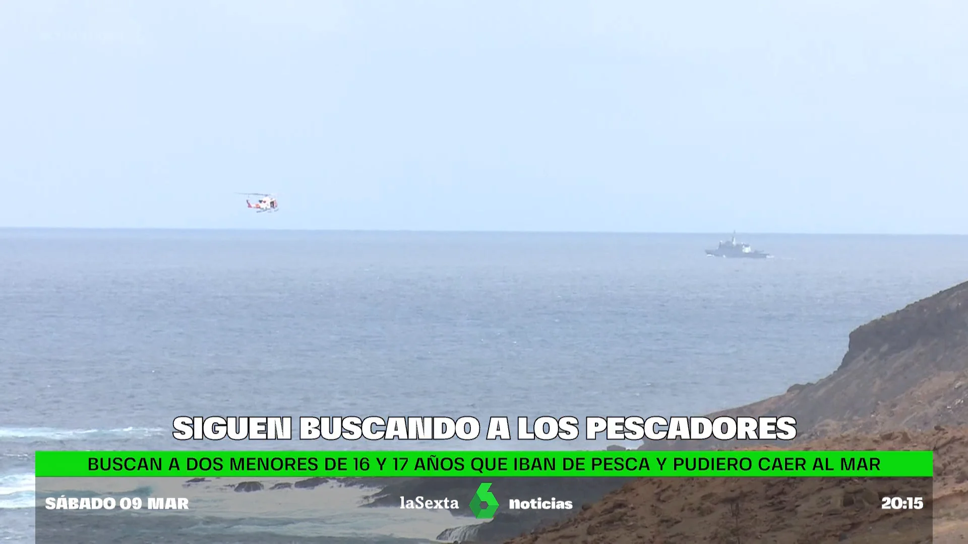 Menores desaparecidos en el mar en Las Palmas