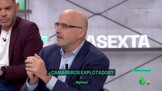 Javier Díaz-Giménez sostiene que los hosteleros se merecen su bajo sueldo Javier Díaz-Giménez sostiene que los hosteleros se merecen su bajo sueldo